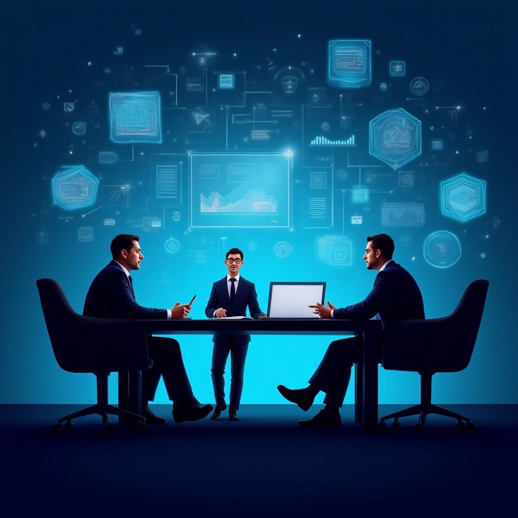 Mesa redonda sobre fintech e inversiones